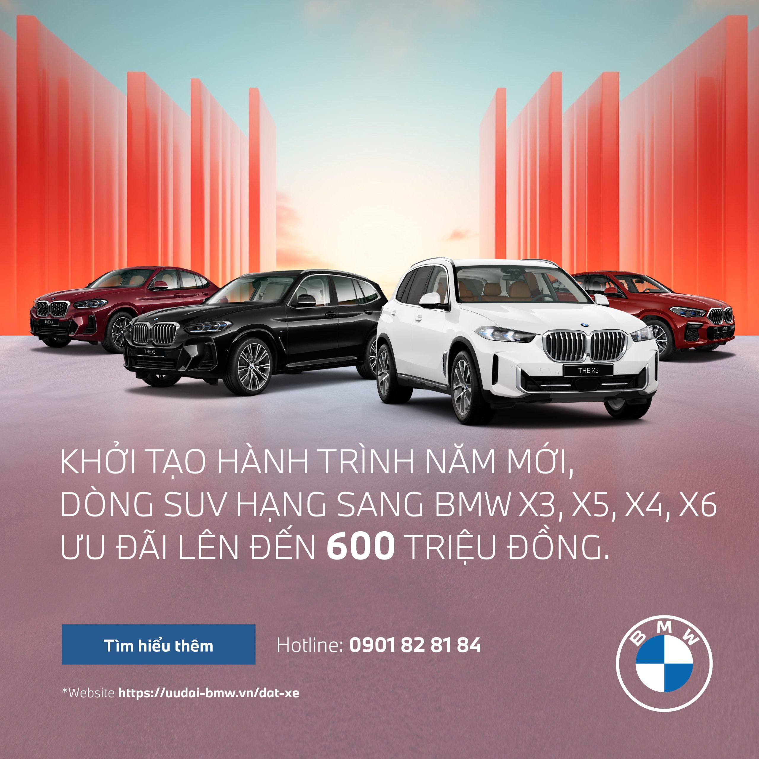 KHAI XUÂN NHƯ Ý – BMW ƯU ĐÃI ĐẶC BIỆT LÊN ĐẾN 1,1 TỶ ĐỒNG
